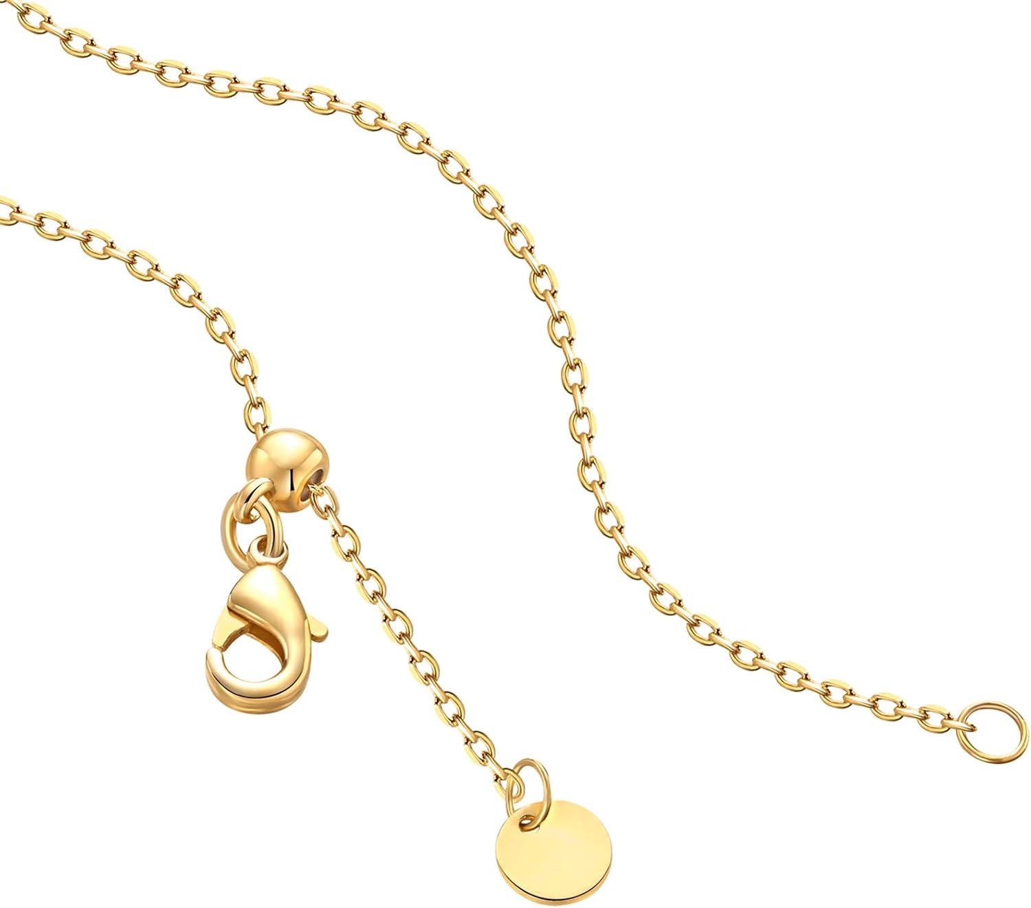 imagePAVOI 14K Gold Plated Engraved Coin Pendant Necklaces for Women Byzantine Coin Pendants Bohemian NecklaceYellow Gold