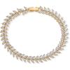 PAVOI 14K Gold Plated Marquise Cut Tennis Bracelet for Women – Cubic Zirconia Gold Tennis Bracelets for Women – Delicate Marquise CZ Bridal Jewelry for Wedding(Yellow Gold)