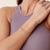 PAVOI Gold Plated Twisted Chunky Bangle Bracelet | 14K Gold Plated | Lightweight Everyday Jewelry(Rose Gold)