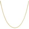 PAVOI 14K Gold Plated Adjustable Link Chain Necklace for Women | Box Rope Sphere Bead Serpentine Anchor Mariner Gold Chain Necklaces(18K Yellow Gold Vermeil)