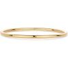 PAVOI 14K Gold Plated Bangle Bracelet for Women | Classic Lightweight Stacking Stainless Steel Bracelet | Single & 2-Pack Bangles(Yellow Gold)
