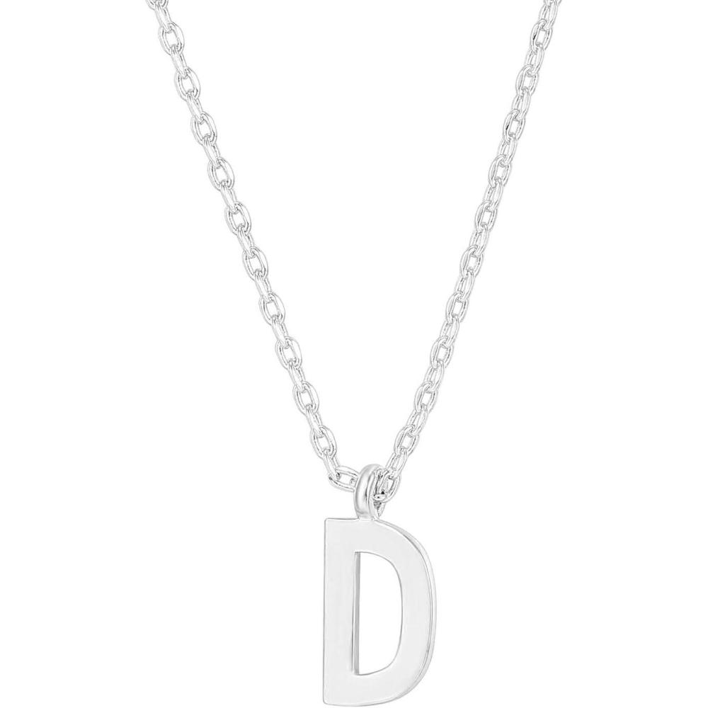 imagePAVOI 14K Gold Plated Initial Necklace  Letter Necklaces for Women D