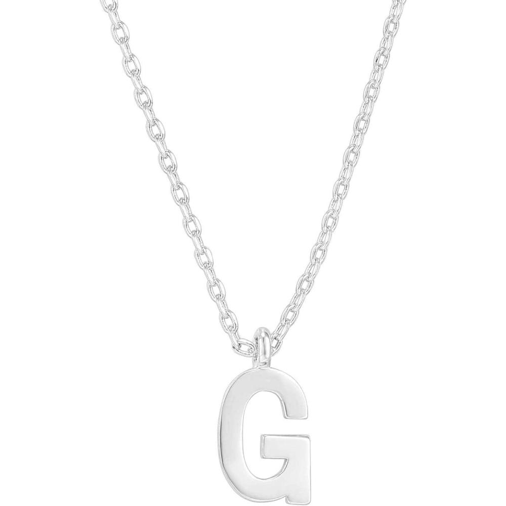 imagePAVOI 14K Gold Plated Initial Necklace Letter Necklaces for Women G