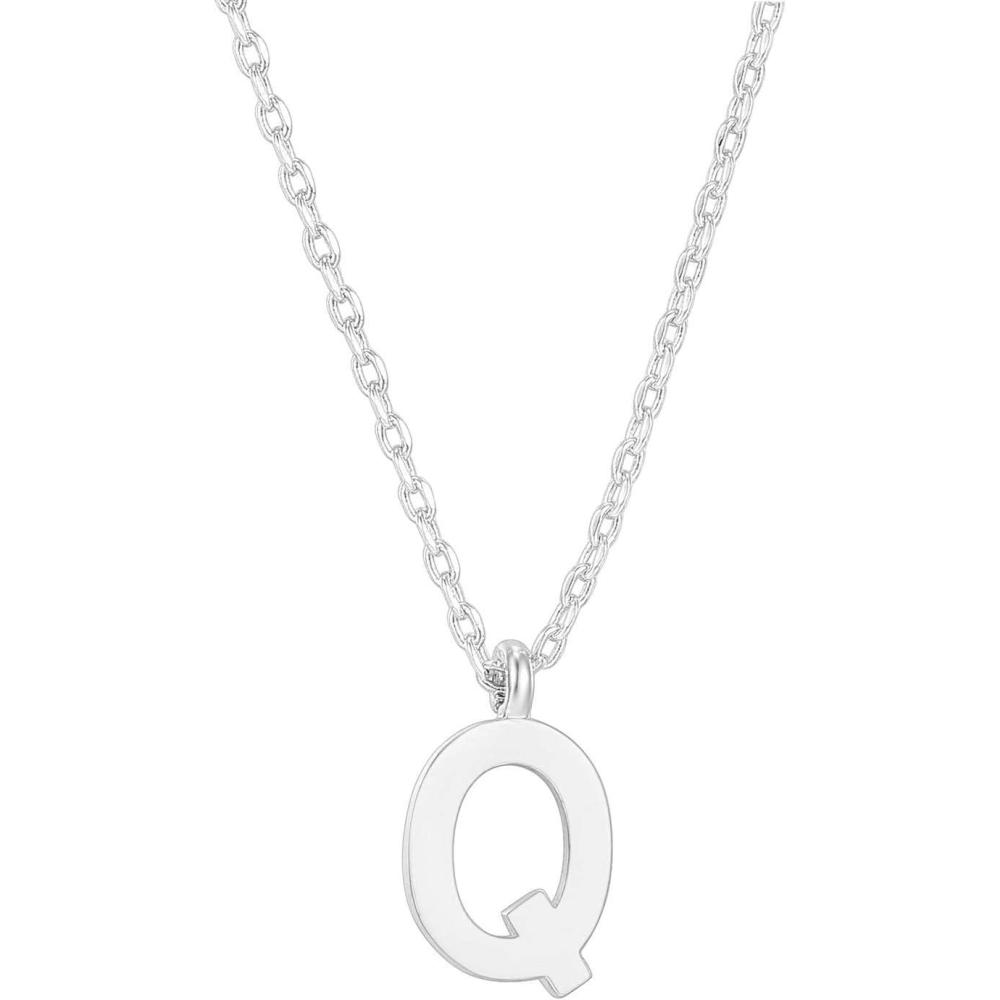 imagePAVOI 14K Gold Plated Initial Necklace  Letter Necklaces for Women Q