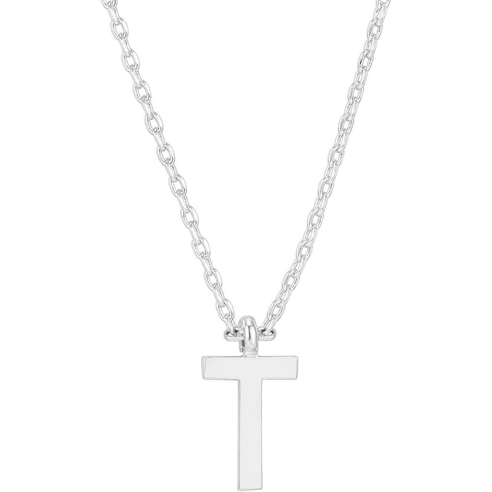 imagePAVOI 14K Gold Plated Initial Necklace  Letter Necklaces for Women T