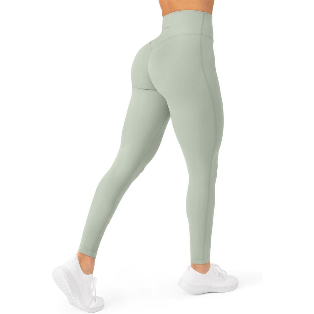 imagePAVOI ACTIVE Buttery Soft Workout Leggings for Women  High Waisted No Front Seam Gym Leggings Yoga Pants  FlexFlowSage