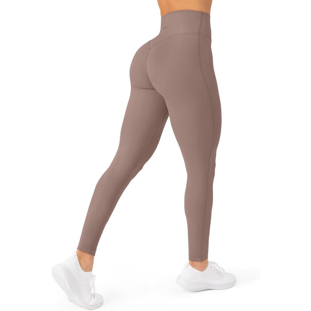 imagePAVOI ACTIVE Buttery Soft Workout Leggings for Women  High Waisted No Front Seam Gym Leggings Yoga Pants  FlexFlowTeak