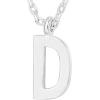 PAVOI 14K Gold Plated Initial Necklace | Letter Necklaces for Women(- D)