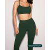 PAVOI ACTIVE Buttery Soft Workout Leggings for Women – High Waisted No Front Seam Gym Leggings Yoga Pants – FlexFlow(Pine Green)