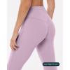 PAVOI ACTIVE Buttery Soft Workout Leggings for Women – High Waisted No Front Seam Gym Leggings Yoga Pants – FlexFlow(Rose)