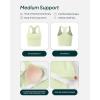 PAVOI ACTIVE Racerback Workout Tank Tops for Women Built in Bra – Medium Support Scoop Athletic Tank Top Shelf Bra, HiPerform(Pistachio)