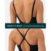 PAVOI ACTIVE Workout One Piece Jumpsuits for Women | Adjustable Straps Low Back Shelf Bra Full-Length Gym Romper | HiPerform(Black)