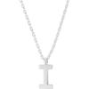 PAVOI 14K Gold Plated Initial Necklace | Letter Necklaces for Women(- I)