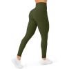 PAVOI ACTIVE Buttery Soft Workout Leggings for Women – High Waisted No Front Seam Gym Leggings Yoga Pants – FlexFlow(Army)
