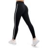 PAVOI ACTIVE Buttery Soft Workout Leggings for Women – High Waisted No Front Seam Gym Leggings Yoga Pants – FlexFlow(Black & White)