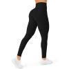 PAVOI ACTIVE Buttery Soft Workout Leggings for Women – High Waisted No Front Seam Gym Leggings Yoga Pants – FlexFlow(Black)