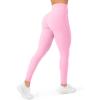 PAVOI ACTIVE Buttery Soft Workout Leggings for Women – High Waisted No Front Seam Gym Leggings Yoga Pants – FlexFlow(Bubblegum)