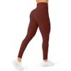 PAVOI ACTIVE Buttery Soft Workout Leggings for Women – High Waisted No Front Seam Gym Leggings Yoga Pants – FlexFlow(Chocolate)