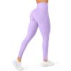 PAVOI ACTIVE Buttery Soft Workout Leggings for Women – High Waisted No Front Seam Gym Leggings Yoga Pants – FlexFlow(Lilac)