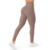 PAVOI ACTIVE Buttery Soft Workout Leggings for Women – High Waisted No Front Seam Gym Leggings Yoga Pants – FlexFlow(Teak)