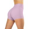 PAVOI ACTIVE Yoga Shorts for Women High Waisted Gym Shorts Buttery Soft Biker Workout Shorts 4″ & 6″ Compression Fit(Rose)