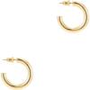 PAVOI 14K Gold Plated Hoop Earrings For Women – 3.5mm Thick Infinity Gold Hoops Women Earrings – Plated Loop – Lightweight Set(Yellow Gold)