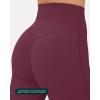 PAVOI ACTIVE High Waisted Flare Leggings for Women – Buttery Soft Bell Bottom Workout Flared Wide Leg Yoga Pants – FlexFlow(Bordeaux)