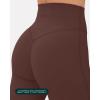 PAVOI ACTIVE High Waisted Flare Leggings for Women – Buttery Soft Bell Bottom Workout Flared Wide Leg Yoga Pants – FlexFlow(Cocoa)