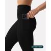 PAVOI ACTIVE Leggings with Pockets | Compressive High Waisted Butt Sculpting Women’s Full Length Workout Pants | HiPerform(Black)