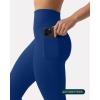 PAVOI ACTIVE Leggings with Pockets | Compressive High Waisted Butt Sculpting Women’s Full Length Workout Pants | HiPerform(Indigo)