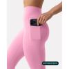 PAVOI ACTIVE Leggings with Pockets | Compressive High Waisted Butt Sculpting Women’s Full Length Workout Pants | HiPerform(Petal)