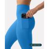 PAVOI ACTIVE Leggings with Pockets | Compressive High Waisted Butt Sculpting Women’s Full Length Workout Pants | HiPerform(Royal Blue)