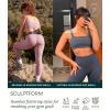 PAVOI ACTIVE Seamless Scrunch Butt Leggings | High Waisted Compression Sculpting Women Full Length Workout Pants | SculptForm(Blush)