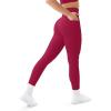 PAVOI ACTIVE Leggings with Pockets | Compressive High Waisted Butt Sculpting Women’s Full Length Workout Pants | HiPerform(Berry)