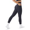 PAVOI ACTIVE Leggings with Pockets | Compressive High Waisted Butt Sculpting Women’s Full Length Workout Pants | HiPerform(Graphite)