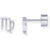 PAVOI 14K Gold Plated 925 Sterling Silver Posts Zodiac Sign Flat Back Earring Studs | Birthday Gift for Women | Astrology Earring Pair(Virgo)