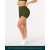 PAVOI ACTIVE Yoga Shorts for Women High Waisted Gym Shorts Buttery Soft Biker Workout Shorts 4″ & 6″ Compression Fit(Army)