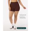 PAVOI ACTIVE Yoga Shorts for Women High Waisted Gym Shorts Buttery Soft Biker Workout Shorts 4″ & 6″ Compression Fit(Cocoa)