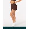 PAVOI ACTIVE Yoga Shorts for Women High Waisted Gym Shorts Buttery Soft Biker Workout Shorts 4″ & 6″ Compression Fit(Cocoa)