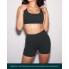 PAVOI ACTIVE Yoga Shorts for Women High Waisted Gym Shorts Buttery Soft Biker Workout Shorts 4″ & 6″ Compression Fit(Forest Slate)