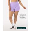 PAVOI ACTIVE Yoga Shorts for Women High Waisted Gym Shorts Buttery Soft Biker Workout Shorts 4″ & 6″ Compression Fit(Lilac)