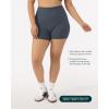 PAVOI ACTIVE Yoga Shorts for Women High Waisted Gym Shorts Buttery Soft Biker Workout Shorts 4″ & 6″ Compression Fit(Thunder)