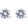 PAVOI 14K Real Gold Studs Moissanite Earrings for Women | 0.2-4 Carat Round Lab Created Moissanite Stone Solid Gold Stud Earrings Men(0.6CT/Pair – 4mm)
