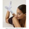 PAVOI ACTIVE Pilates Socks with Grips for Women – One Size Non Slip Quarter-Crew Grip Socks for Yoga, Barre – Bamboo Blend(Coffee Bean)