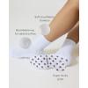 PAVOI ACTIVE Pilates Socks with Grips for Women – One Size Non Slip Quarter-Crew Grip Socks for Yoga, Barre – Bamboo Blend(Coffee Bean)
