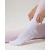 PAVOI ACTIVE Pilates Socks with Grips for Women – One Size Non Slip Quarter-Crew Grip Socks for Yoga, Barre – Bamboo Blend(Heart)