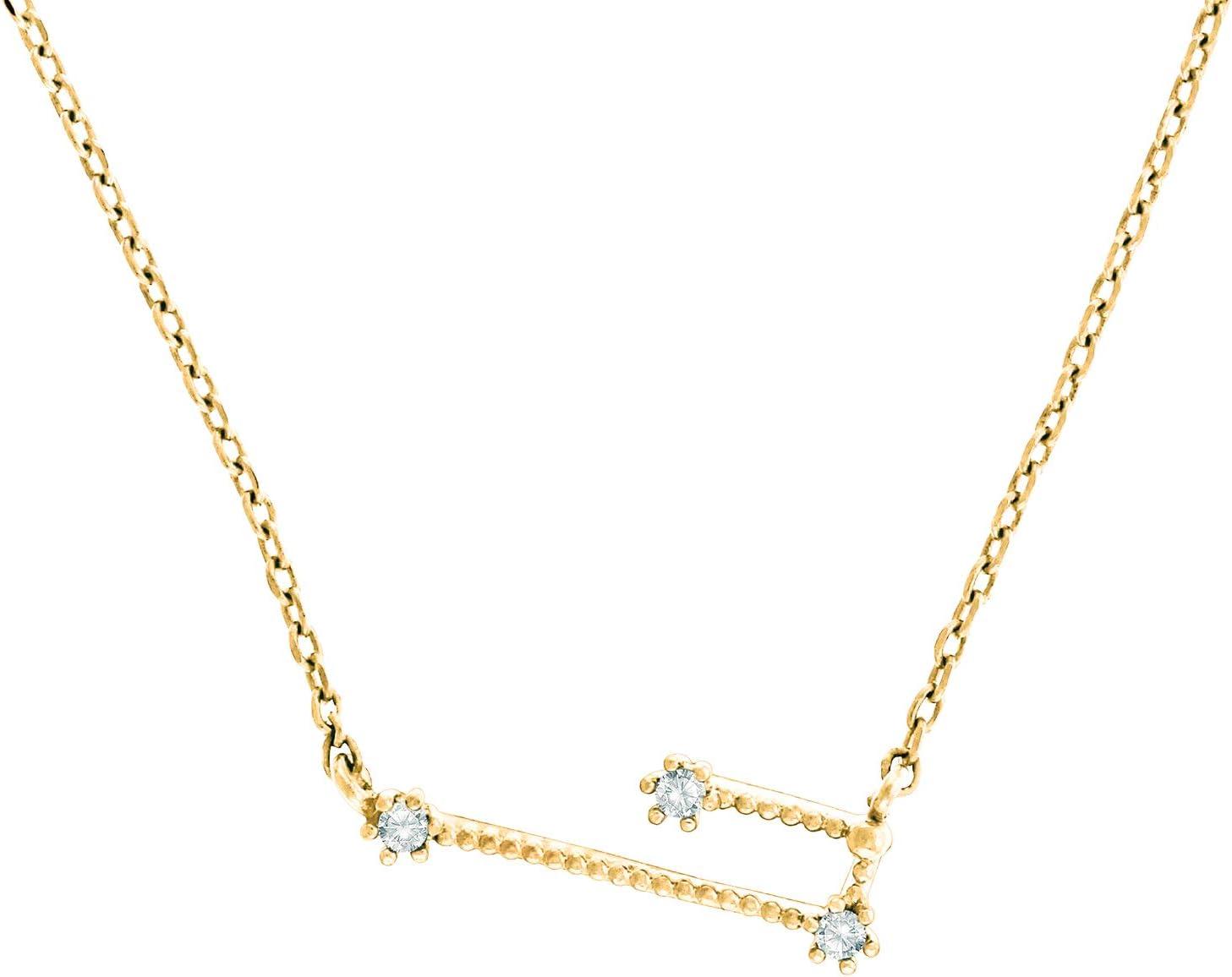 image:imagePAVOI 14K Gold Plated Astrology Constellation Horoscope Zodiac Necklace 1618Yellow Gold