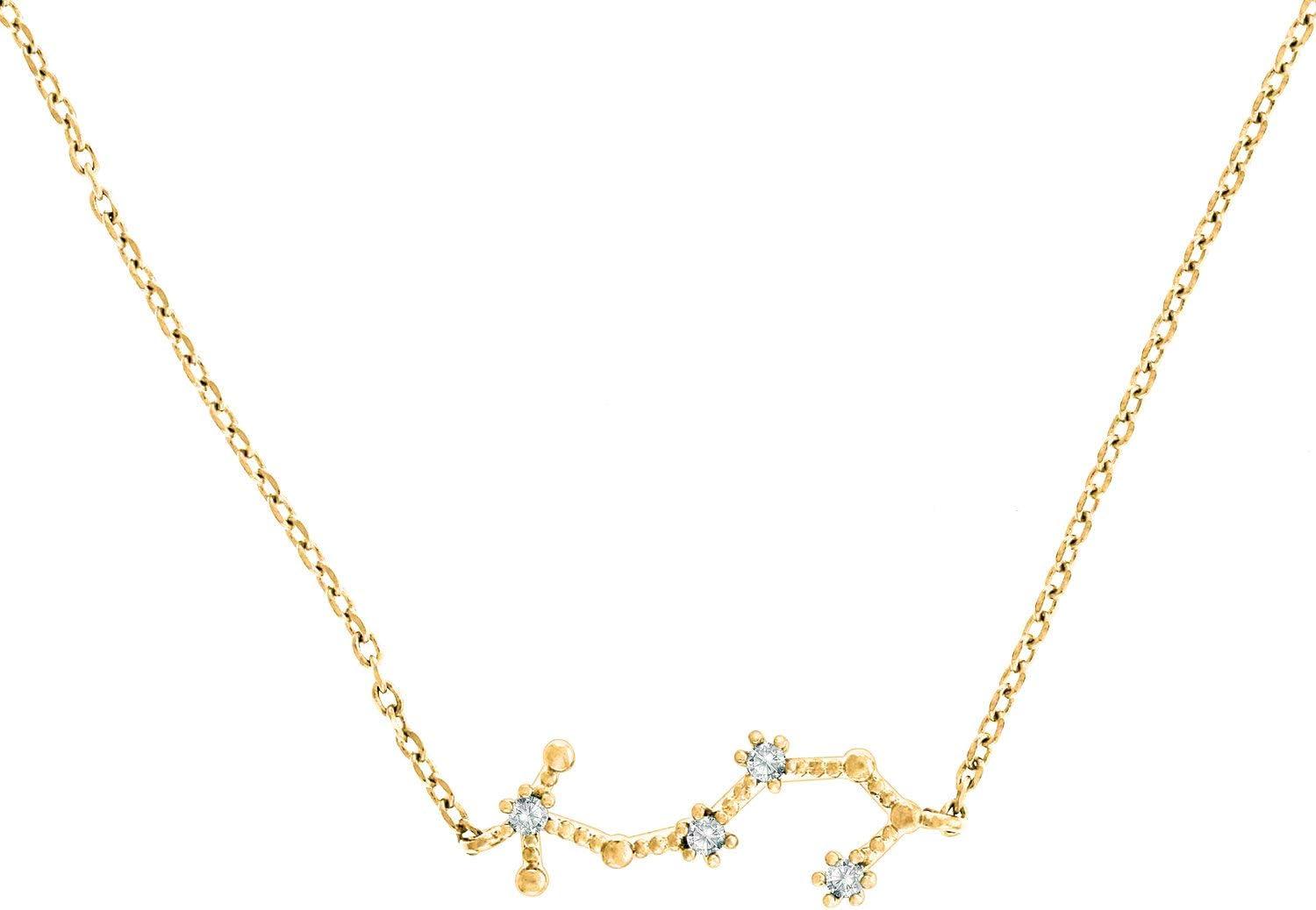 image:imagePAVOI 14K Gold Plated Astrology Constellation Horoscope Zodiac Necklace 1618Yellow Gold