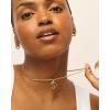 PAVOI 14K Gold Plated Unique Floating Astrology Pendant Necklace for Women – Horoscope Charm Necklace – Dainty Zodiac Gifts(Yellow Gold)
