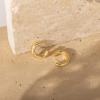 PAVOI 14K Gold Colored Extra Chunky 6.5mm Lightweight Open Hoops | Gold Hoop Earrings for Women(Yellow Gold)